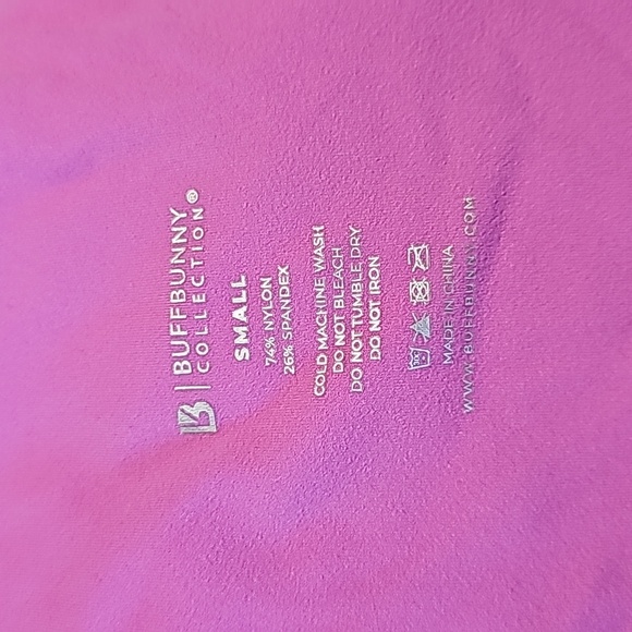 Buffbunny Rosa Pocket Leggings Size Small Color Pink - Picture 8 of 8